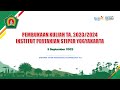 PEMBUKAAN KULIAH TA. 2023/2024 INSTITUT PERTANIAN STIPER YOGYAKARTA