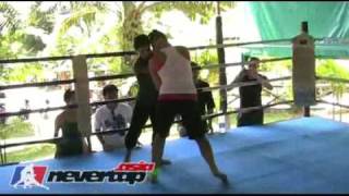 Nevertap Asia 2009 - Veronica Hamzeh vs. Erin - Female Open Weight