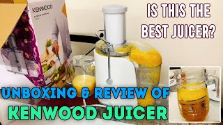 UNBOXING AND REVIEW OF KENWOOD JUICER | IS THIS THE BEST JUICER | TONG ISAY