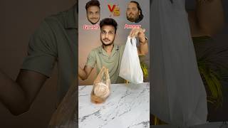 Rs10 vs Rs100 Pani Puri! Cheap vs Expensive Pani Puri.#shorts #foodshorts #streetfood #ytshorts