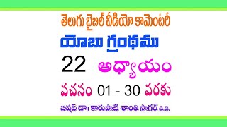 యోబు 22