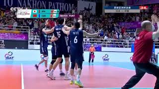 China defeated Japan 3-0 in the Asian Men's Volleyball Cup final