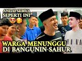 Kreatif ! Membangunkan Sahur Dengan Syair Suara Merdu di Aceh