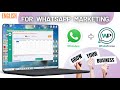 Windows || Laptop & PC || How to Send Bulk WhatsApp Messages Using WhatsPromo || In English