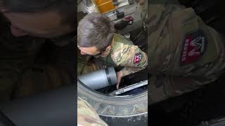 Footage from inside the latest German Leopard 2A6