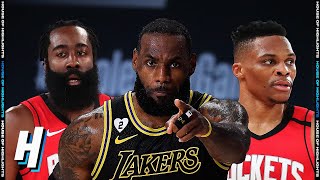 Houston Rockets vs Los Angeles Lakers - Full Game 2 Highlights | September 6, 2020 NBA Playoffs