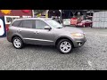 2011 hyundai santa fe awd limited walk around sold