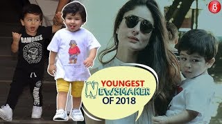 Taimur Ali Khan listed in 2018's Biggest Newsmakers, here is a Compilation of his Cutest Moments