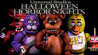 Five Nights At Freddy’s At HHN 2023 Blumhouse Behind The Screams Universal Studios Hollywood