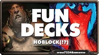 【ファンデッキ-Hoblock-】ハースストーンプレイング実況解説プレイ