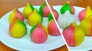 गणपती बाप्पांच्या प्रसादासाठी बनवा उकडीचे कलरफुल मोदक / Ukadiche Colorful Modak recipe in Marathi