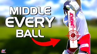 Middle EVERY BALL with these CRICKET BATTING DRILLS