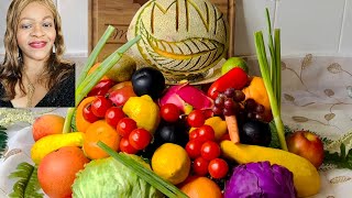 Fruit and Vegetable Carving - Food Art #foodart #fooddecoration #vegetablecarving #fruitcarving