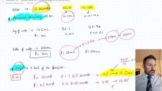 Accuracy of measuring instruments