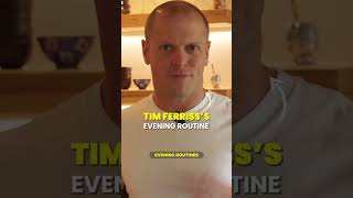 My Evening Routine | Tim Ferriss #shorts