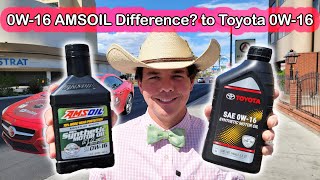 0W-16 Synthetic Motor Oil, this makes a BIG Difference.....