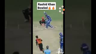Rashid Khan dangerous bowled #short