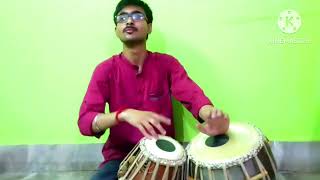 nazrun Sangeet - sokhi badholo badholo jhulaniya . Tabla cover by Sagnik chakraborty