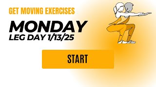 Get Moving Monday: Leg Day