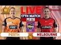 🔴Live Perth Scorchers Women vs Melbourne Renegades Women | 17th Match | Cricket Score & Commentary