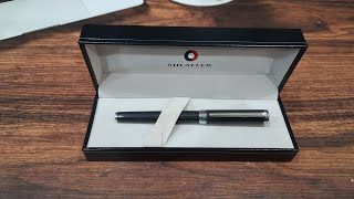 ปากกาสลักชื่อ Sheaffer Intensity Carbon fiber แท้ เป็นอย่างไร ใบรับประกันแท้? ของ