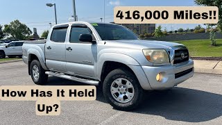 2008 Toyota Tacoma TRD Off-Road V6 POV Test Drive \u0026 416,000 Mile Review