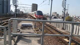 名鉄鳴海駅一部特別車快速特急豊橋行き通過