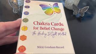 Chakra Cards For Belief Change-The Healing Insight Method!-Close Up Review Plus Bonus Reading!