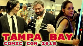 Tampa Bay Comic Con 2018 with Super Enthused