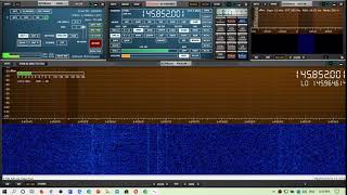 XW 2D amateur satellite reception attempt 2 meters VHF SDRplay RSPdx K180WLA