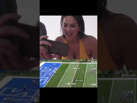 Jared Goff Girlfriend Christen Harper (SI Model) Reacts To Lions First ...