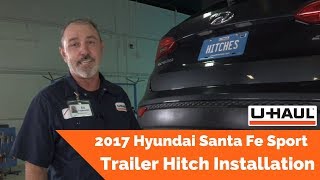 2017 Hyundai Santa Fe Sport Trailer Hitch Installation