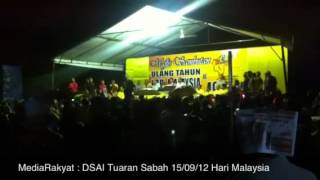 (Newsflash) Anwar Ibrahim: Hari Malaysia, Sabah 15/09/12