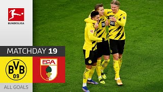 Successful BVB Revenge | Borussia Dortmund - FC Augsburg 3-1 | All Goals | Matchday 19 – Bundesliga