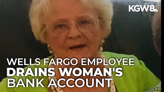 Wells Fargo employee accused of stealing, draining account off late woman in her 90s