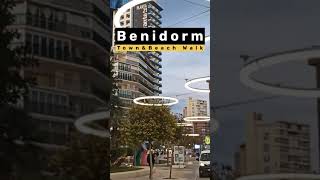 Benidorm Walking Tour #spain #beach #travel #vlog #city #europe #tourism