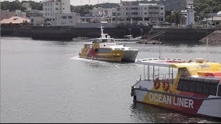 島原鉄道 島鉄高速船(島原港⇔三池港) 島鉄1号出港@島原港