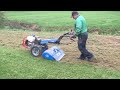 bcs tiller tilling grass