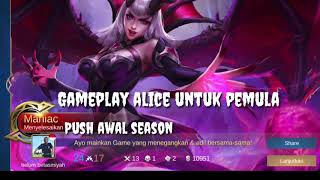 Alice new update. Auto OP |●Titisan biji Lemon●