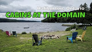 Cabins at the Domain, Lakeside Cabins in Haliburton, Ontario | Travelling Foodie