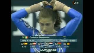 Carlotta Giovannini 🇮🇹 VT EF 14.125 2006 European Championships