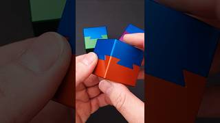 Impossible Dovetail cubes #puzzle #brainteaser #impossible