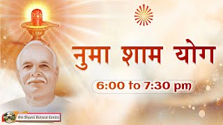 Live : नुमाशाम योग  Evening Meditation Daily from Om Shanti Retreat Centre,Delhi- NCR 08-02-2025