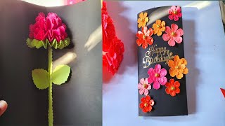 Beautiful Handmade Pop Up Birthday Greeting Card | How to make Birthday greeting card | tutorial