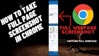 How to take full page screenshot in Chrome