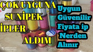 ÇOK UYGUNA SUNİİPEK  İPLER ALDIM Uygun Güvenilir  Fiyata İp Nerden Alınır