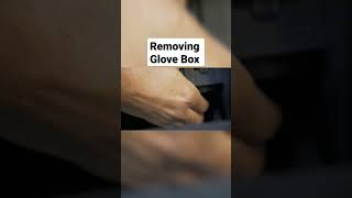 Removing Glove Box