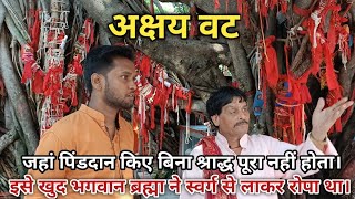 Akshay vat (अक्षय वट) || Pitru paksha Mela 2023 Gaya || Pinddaan Gaya || Gaya Pind daan