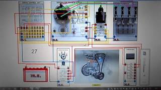 โปรแกรมคอมพิวเตอร์ช่วยสอนระบบจุดระเบิดรถยนต์