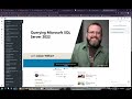 LinkedIn Learning Course—Querying Microsoft SQL Server 2022